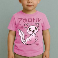 Kawaii Axolotl Toddler T-Shirt