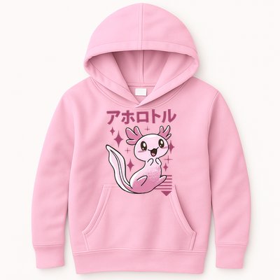 Kawaii Axolotl Kids Hoodie