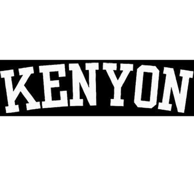 Kenyon Arch Bumper Sticker