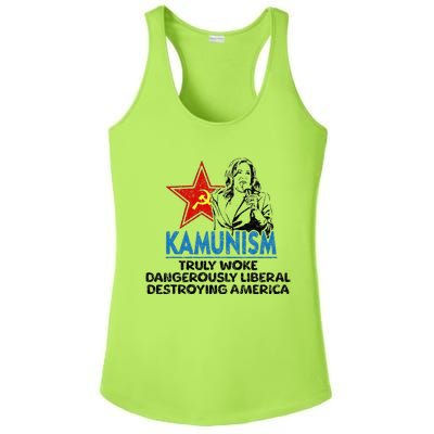 Kammunism Anti Kamala Vote Trump 2024 Political Ladies PosiCharge Competitor Racerback Tank