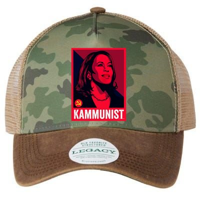 Kamunist Anti Kamala Harris Funny Election 2024 Legacy Tie Dye Trucker Hat