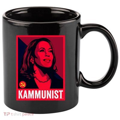 Kamunist Anti Kamala Harris Funny Election 2024 11oz C Handle Ceramic Mug