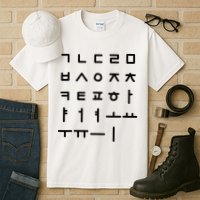 Korean Alphabet Korean Language Hangul Tall T-Shirt