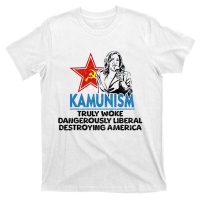 Kammunism Anti Kamala Vote Trump 2024 Funny Political T-Shirt