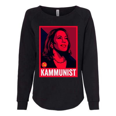 Kamunist Anti Kamala Harris Funny Election 2024 Womens California Wash Sweatshirt