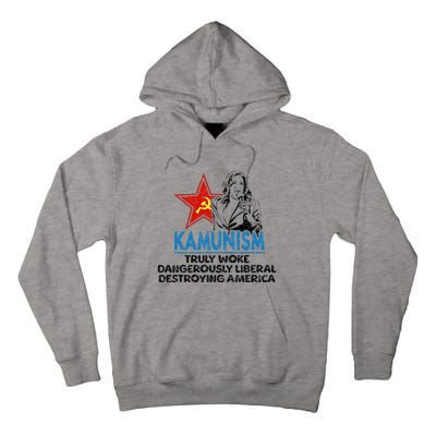 Kammunism Anti Kamala Vote Trump 2024 Tall Hoodie