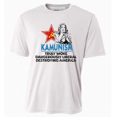 Kammunism Anti Kamala Vote Trump 2024 Cooling Performance Crew T-Shirt