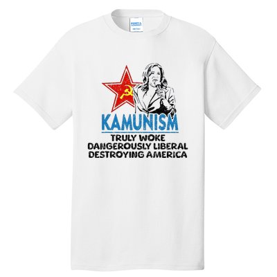 Kammunism Anti Kamala Vote Trump 2024 Tall T-Shirt