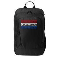 Kingsday Amsterdam Koningsdag Netherlands Dutch City Backpack