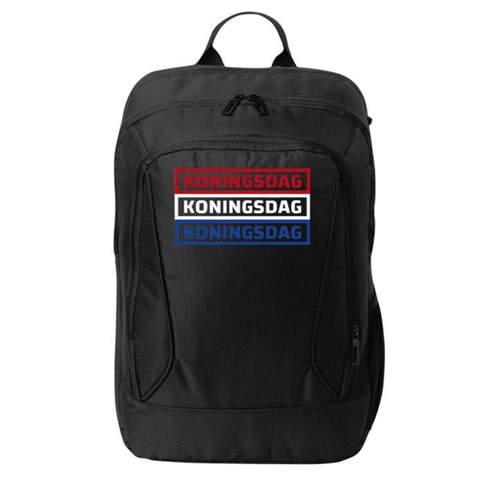 Kingsday Amsterdam Koningsdag Netherlands Dutch City Backpack