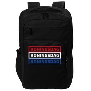 Kingsday Amsterdam Koningsdag Netherlands Dutch Impact Tech Backpack