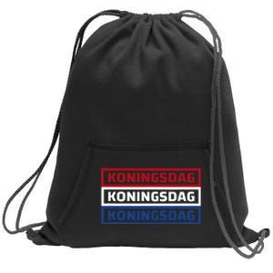 Kingsday Amsterdam Koningsdag Netherlands Dutch Sweatshirt Cinch Pack Bag