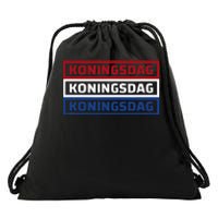 Kingsday Amsterdam Koningsdag Netherlands Dutch Drawstring Bag