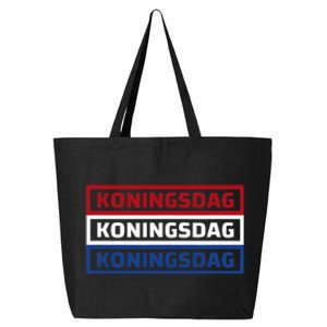 Kingsday Amsterdam Koningsdag Netherlands Dutch 25L Jumbo Tote