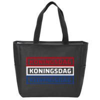 Kingsday Amsterdam Koningsdag Netherlands Dutch Zip Tote Bag