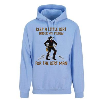 Keep A Little Dirt Under My Pillow Funny Cowboy Apparel Unisex Surf Hoodie