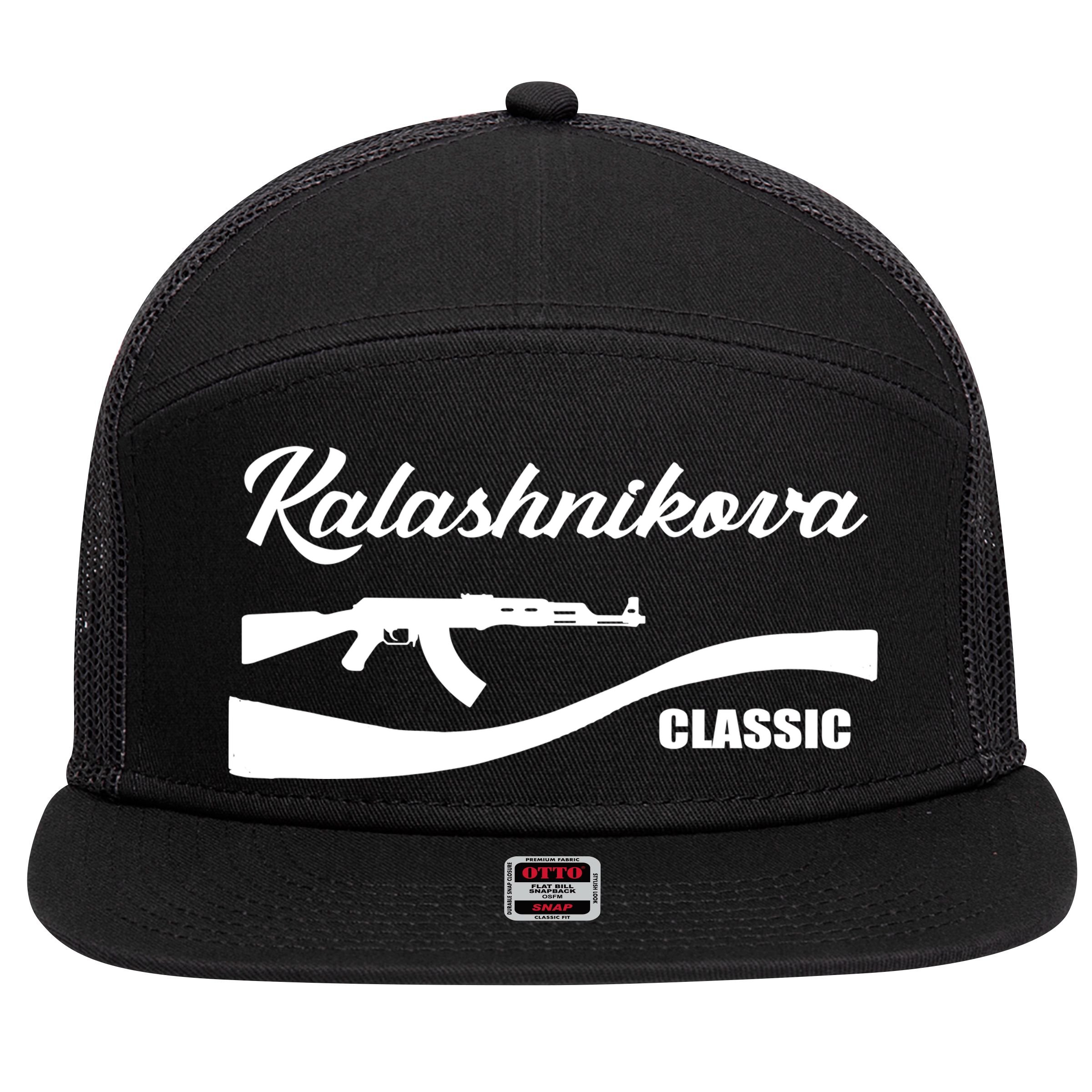 Kalashnikov AK47 Classic 7 Panel Mesh Trucker Snapback Hat