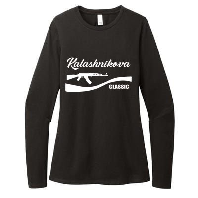 Kalashnikov AK47 Classic Womens CVC Long Sleeve Shirt