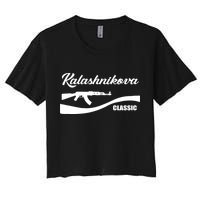 Kalashnikov AK47 Classic Women's Crop Top Tee