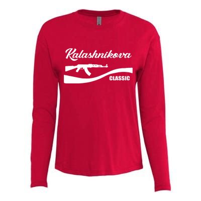 Kalashnikov AK47 Classic Womens Cotton Relaxed Long Sleeve T-Shirt