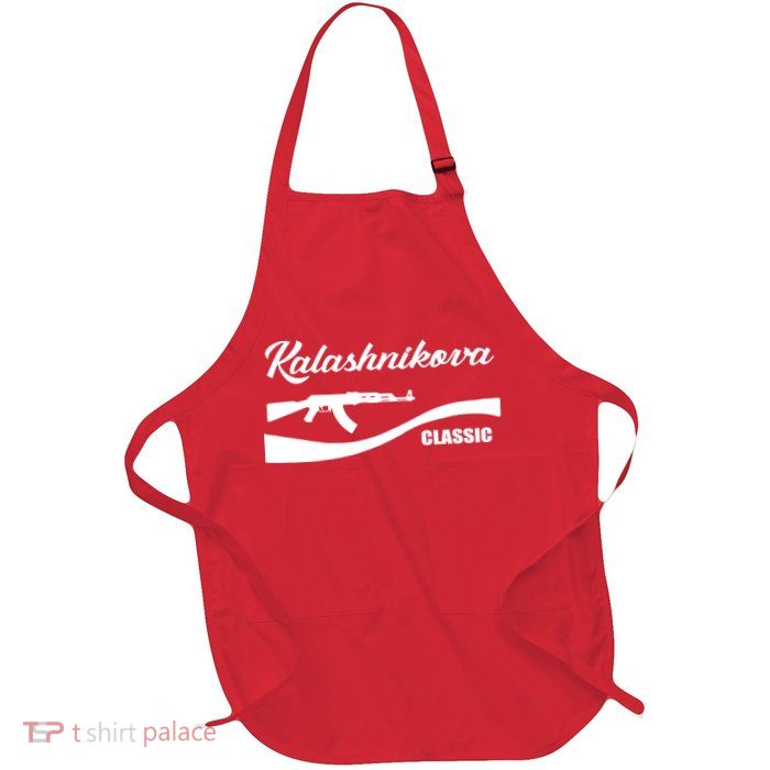 Kalashnikov AK47 Classic Full-Length Apron With Pockets