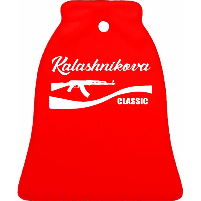 Kalashnikov AK47 Classic Ceramic Bell Ornament