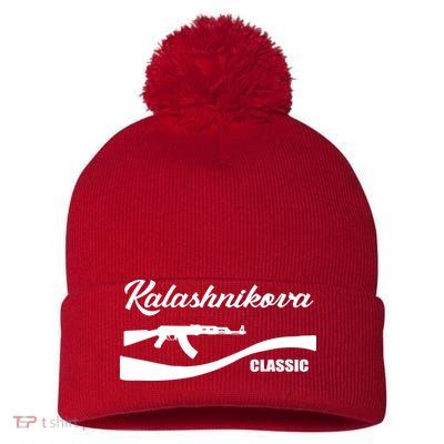 Kalashnikov AK47 Classic Pom Pom 12in Knit Beanie