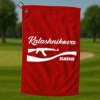 Kalashnikov AK47 Classic Golf Towel