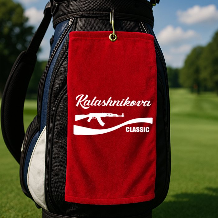 Kalashnikov AK47 Classic Golf Towel