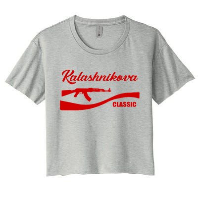 Kalashnikov AK47 Classic Women's Crop Top Tee