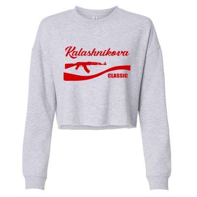 Kalashnikov AK47 Classic Cropped Pullover Crew