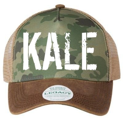 Kale Vegan Vegetarian Funny Parody Legacy Tie Dye Trucker Hat