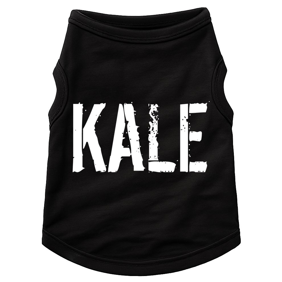 Kale Vegan Vegetarian Funny Parody Doggie Tank