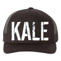 Kale Vegan Vegetarian Funny Parody Yupoong Adult 5-Panel Trucker Hat