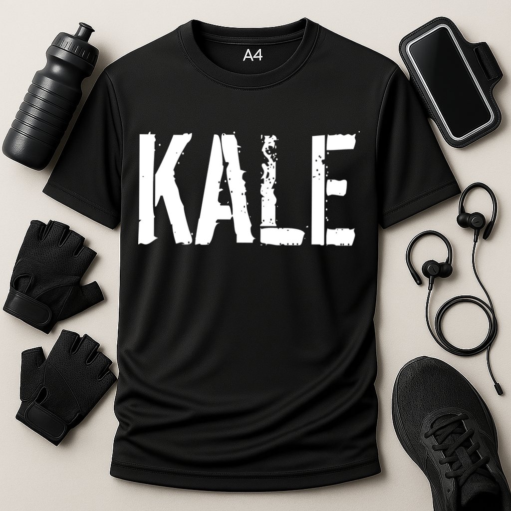 Kale Vegan Vegetarian Funny Parody Cooling Performance Crew T-Shirt