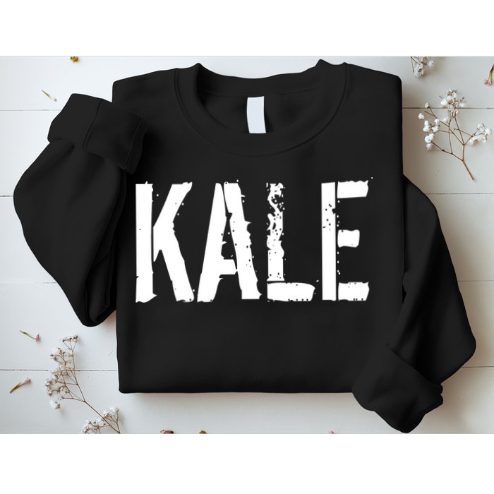 Kale Vegan Vegetarian Funny Parody Sweatshirt
