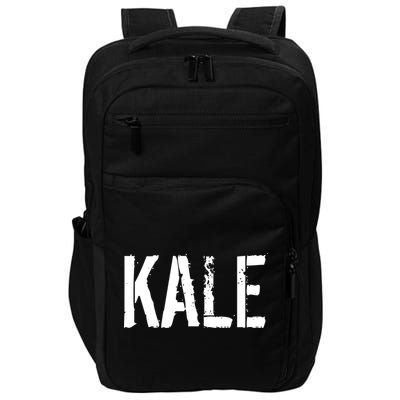 Kale Vegan Vegetarian Funny Parody Impact Tech Backpack