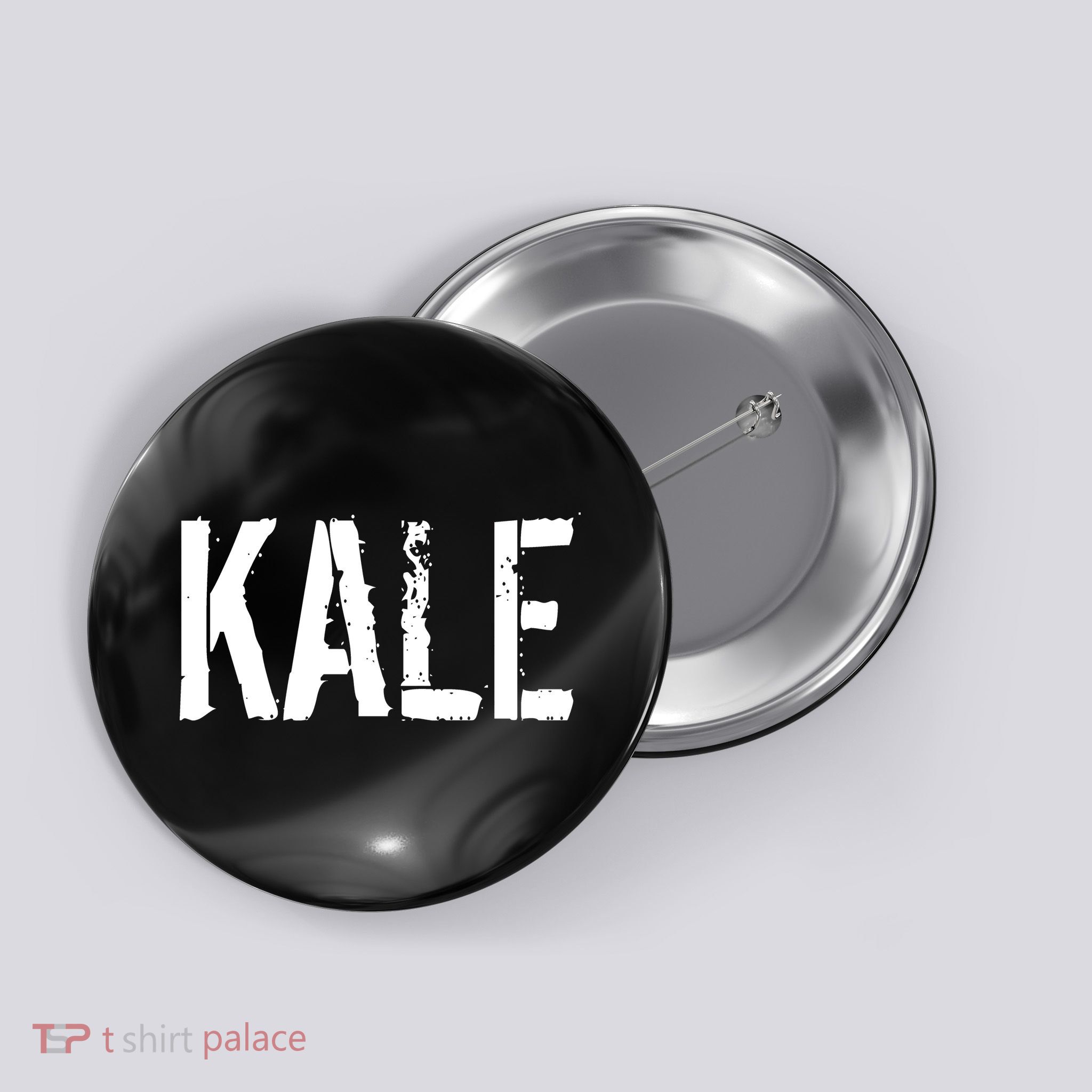 Kale Vegan Vegetarian Funny Parody Button