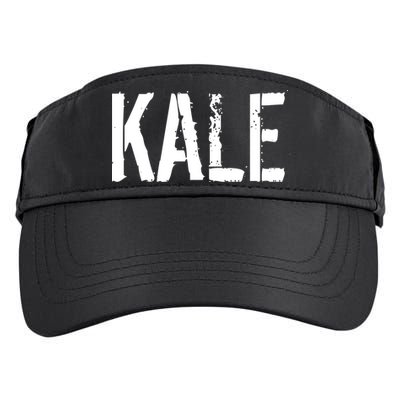 Kale Vegan Vegetarian Funny Parody Adult Drive Performance Visor