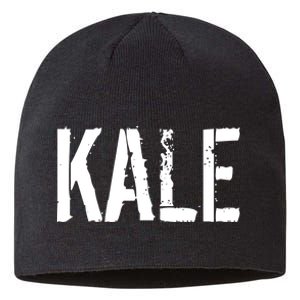 Kale Vegan Vegetarian Funny Parody Sustainable Beanie