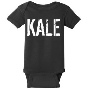 Kale Vegan Vegetarian Funny Parody Baby Bodysuit