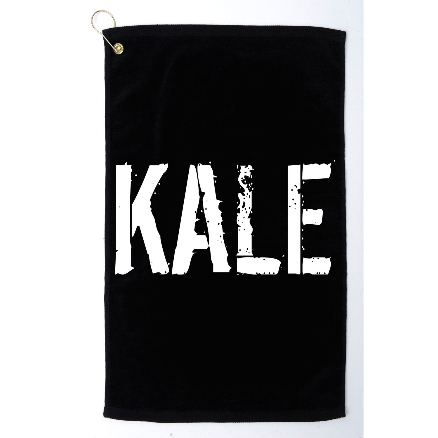Kale Vegan Vegetarian Funny Parody Golf Towel