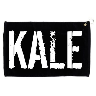 Kale Vegan Vegetarian Funny Parody Grommeted Golf Towel