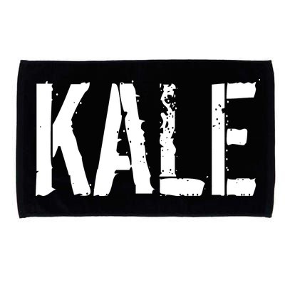 Kale Vegan Vegetarian Funny Parody Microfiber Hand Towel