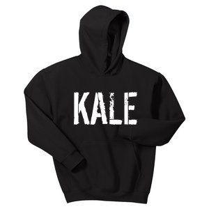 Kale Vegan Vegetarian Funny Parody Kids Hoodie