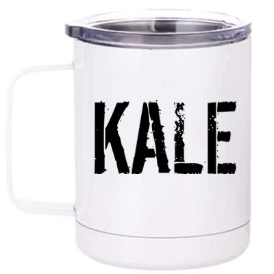 Kale Vegan Vegetarian Funny Parody 12 oz Stainless Steel Tumbler Cup