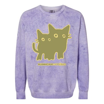 Kimchi And Miso Twin Colorblast Crewneck Sweatshirt