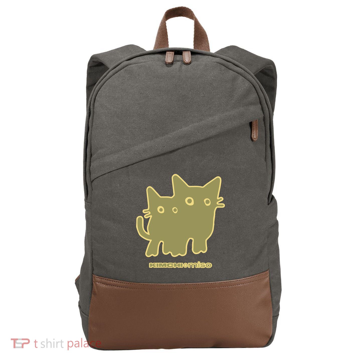 Kimchi And Miso Twin Cotton Canvas Backpack