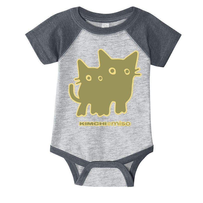 Kimchi And Miso Twin Infant Baby Jersey Bodysuit