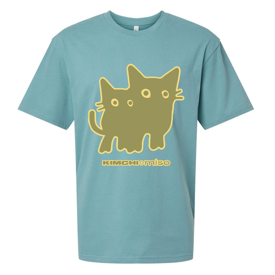 Kimchi And Miso Twin Sueded Cloud Jersey T-Shirt